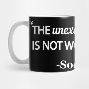 Unexamined Life Mug